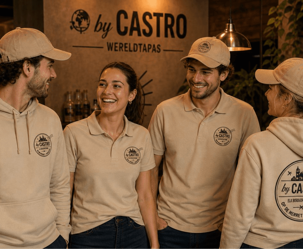 Het team van By Castro in de zaak